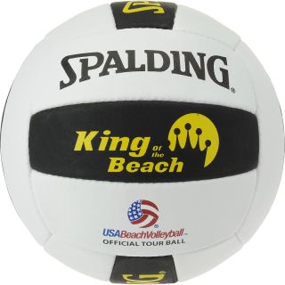 SPALDING US Open Official Tour Volleyball   Size Full, White