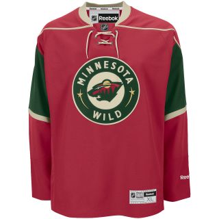 REEBOK Mens Minnesota Wild Center Ice Premier Team Color Jersey   Size Medium,