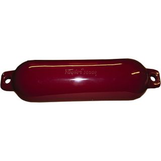 Taylor Made Hull Guard Inflatable Vinyl Fender 5.5 in x 20 in, Cranberry