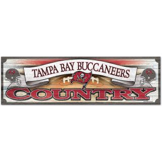 Wincraft Tampa Bay Buccaneers Country 9x30 Wooden Sign (50624011)