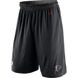 NIKE Mens Atlanta Falcons Dri FIT Fly Shorts   Size 2xl, Black/red