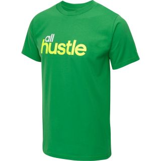 adidas Mens All Hustle Short Sleeve T Shirt   Size 2xl, Green