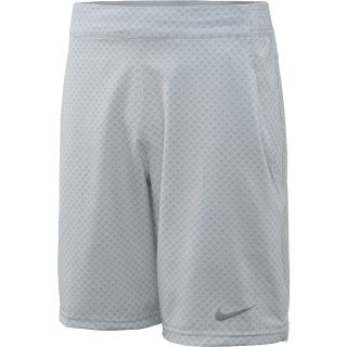 NIKE Mens Gladiator Premier 9 Tennis Shorts   Size Small, Base Grey/silver