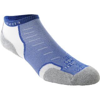 THORLO Experia CoolMax Thin Cushion Lo Cut Socks   Size Medium, Royal