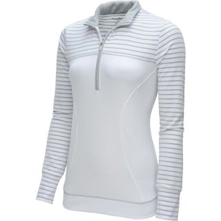 TOMMY ARMOUR Womens 1/2 Zip Golf Pullover   Size Medium, Bright White
