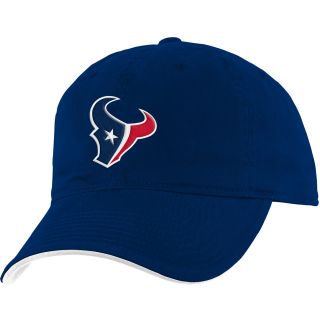 NFL Team Apparel Youth Houston Texans Slouch Adjustable Team Color Girls Cap  
