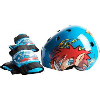Kidzamo Coby Skateboard Helmet & Pad Set   Size Small (801 24)