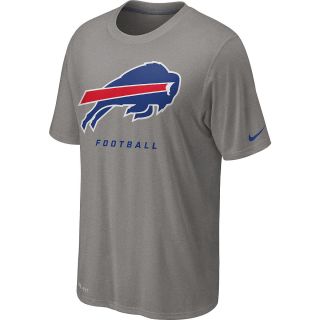 NIKE Mens Buffalo Bills Legend Elite Logo Dri FIT Short Sleeve T Shirt   Size
