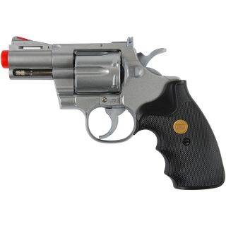 TSD Airsoft 2.5 Barrel Revolver   Choose Color, Silver (UG142SR)