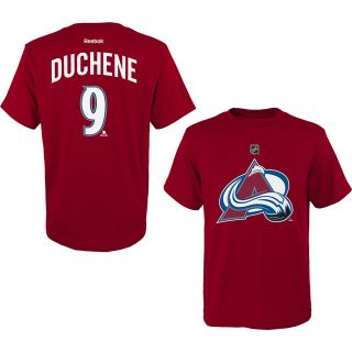 REEBOK Youth Colorado Avalanche Matt Duchene Player Name And Number T Shirt  