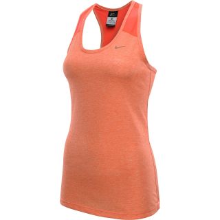 NIKE Womens Dri FIT Touch Tailwind Tank   Size Large, Crimson/red