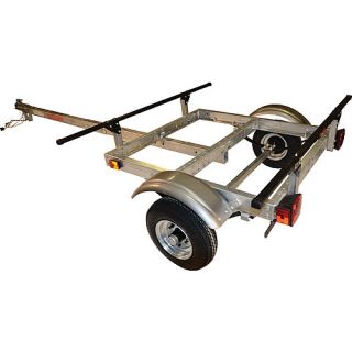 Malone XtraLight Trailer Package with 1 Saddle Up Kayak Rack (MPG526G S)