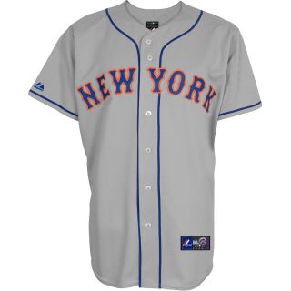 Majestic Athletic New York Mets Blank Replica Road Grey Jersey   Size XL/Extra