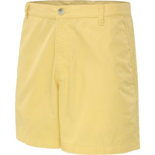 COLUMBIA Mens Bonehead Fishing Shorts   Size 366, Sunlit Yellow