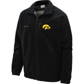 COLUMBIA Mens Iowa Hawkeyes Omni Heat Thermatrek Jacket   Size Medium, Black