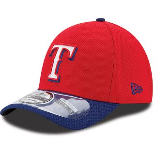 NEW ERA Mens Texas Rangers Two Tone Diamond Era 39THIRTY Stretch Fit Cap  