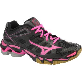 MIZUNO Womens Wave Lightning RX3 Volleyball Shoes   Size 8b, Black/pink