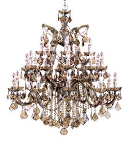 26 Light Amber Chandelier