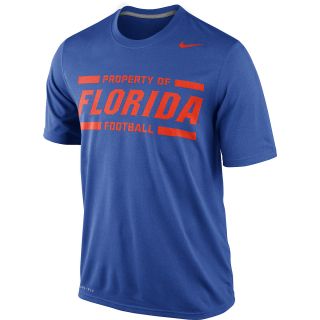 NIKE Mens Florida Gators Practice Legend Short Sleeve T Shirt   Size Medium,
