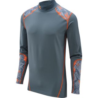 UNDER ARMOUR Mens ColdGear Infrared Evo Fitted Long Sleeve Mock Top   Size Xl,
