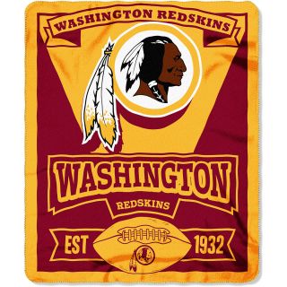 NORTHWEST Washington Redskins Marquee Style Fleece Blanket
