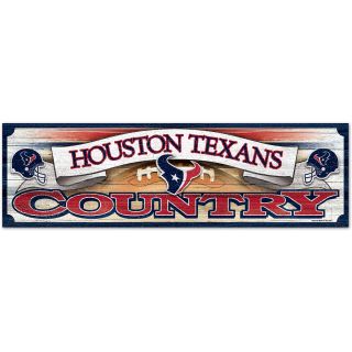 Wincraft Houston Texans Country 9x30 Wooden Sign (50551011)
