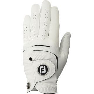 FOOTJOY Mens Weathersof Golf Gloves   2 pack   Size Medium, White