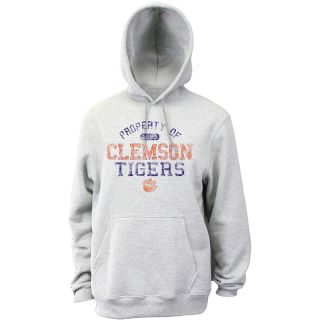 Classic Mens Clemson Tigers Hooded Sweatshirt   Oxford   Size Small, Clemson