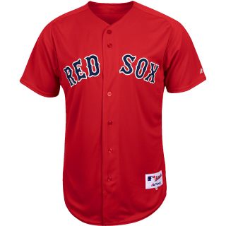 Majestic Athletic Boston Red Sox Dustin Pedroia Authentic Big & Tall Alternate