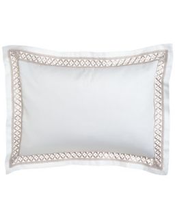 Standard Juliet Sham with Lace Inset