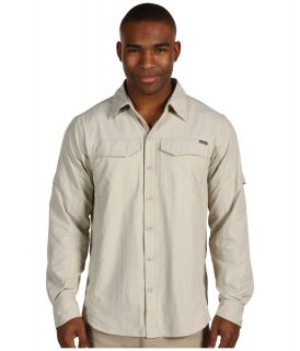 Columbia Silver Ridge L/S Mens Long Sleeve Button Up (Beige)