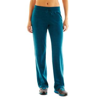 Made For Life Velour Warm Up Pants, Tahoe Teal, Womens