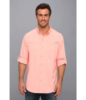 Columbia Tamiami II L/S Mens Long Sleeve Button Up (Pink)
