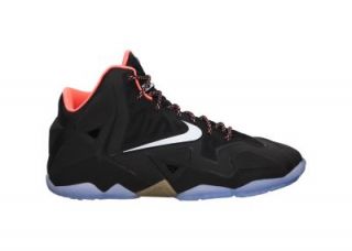 Nike LeBron 11 (3.5y 7y) Kids Basketball Shoes   Black