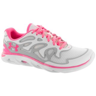 Under Armour Spine EVO Under Armour Womens Running Shoes White/Aluminum/Neo Pu
