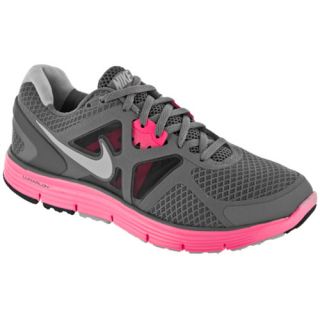 Nike Lunarglide+ 3 Nike Womens Running Shoes Gray/Pink