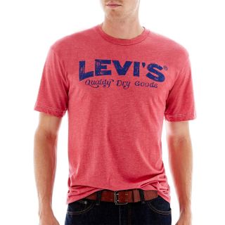 Levis Graphic Tee, Red, Mens