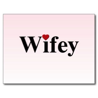 Wife Postcards