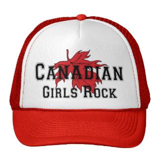 Canadian Girls Rock T Shirt Trucker Hat