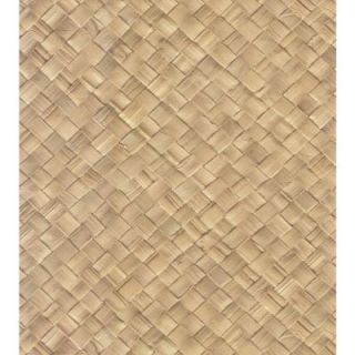 Brewster 56 sq. ft. Basket Weave Wallpaper 144 59629