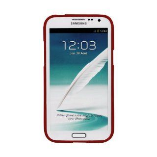 GOOSPERY   Jelly Case Series for Galaxy Note 2   (Red)   JCn2RD Cell Phones & Accessories