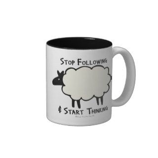 Start Thinking Coffee Mug