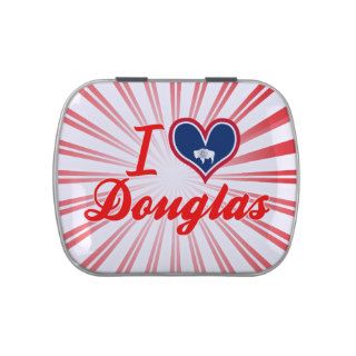 I Love Douglas, Wyoming Candy Tin