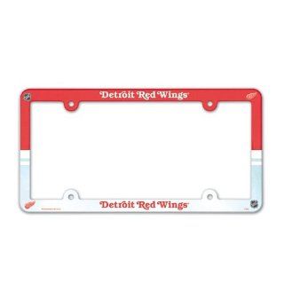 NHL Detroit Red Wings License Plate Frame (2 Pack)  Automotive License Plate Frames  Sports & Outdoors