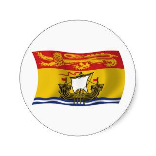 New Brunswick Flag Sticker