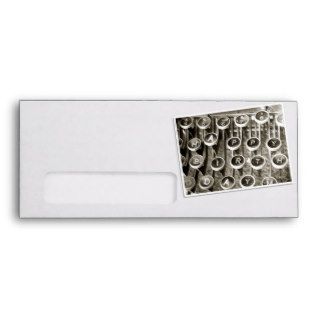 Vintage Typewriter Birthday Greeting Envelope