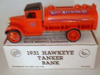 1931 Hawkeye Tanker Bank   Gulf Refining Company  Other Products  