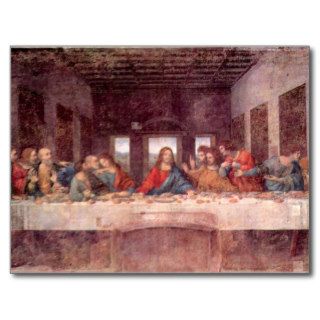 Leonardo da Vinci   The Last Supper Post Cards