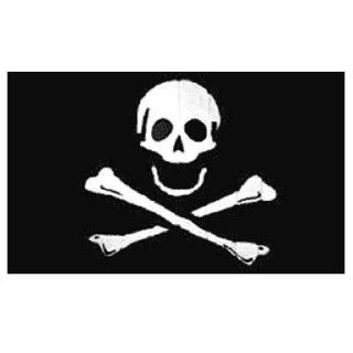 Pirate   Poison   Flag 3ft x 5ft Printed Polyester  Patio, Lawn & Garden
