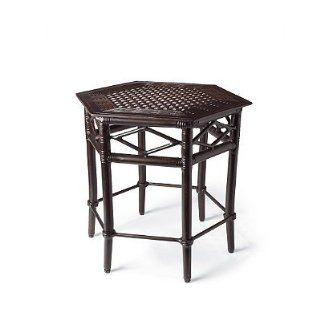 British Colonial Hexagonal Outdoor Side Table   Frontgate, Patio Furniture  Home And Garden Products  Patio, Lawn & Garden